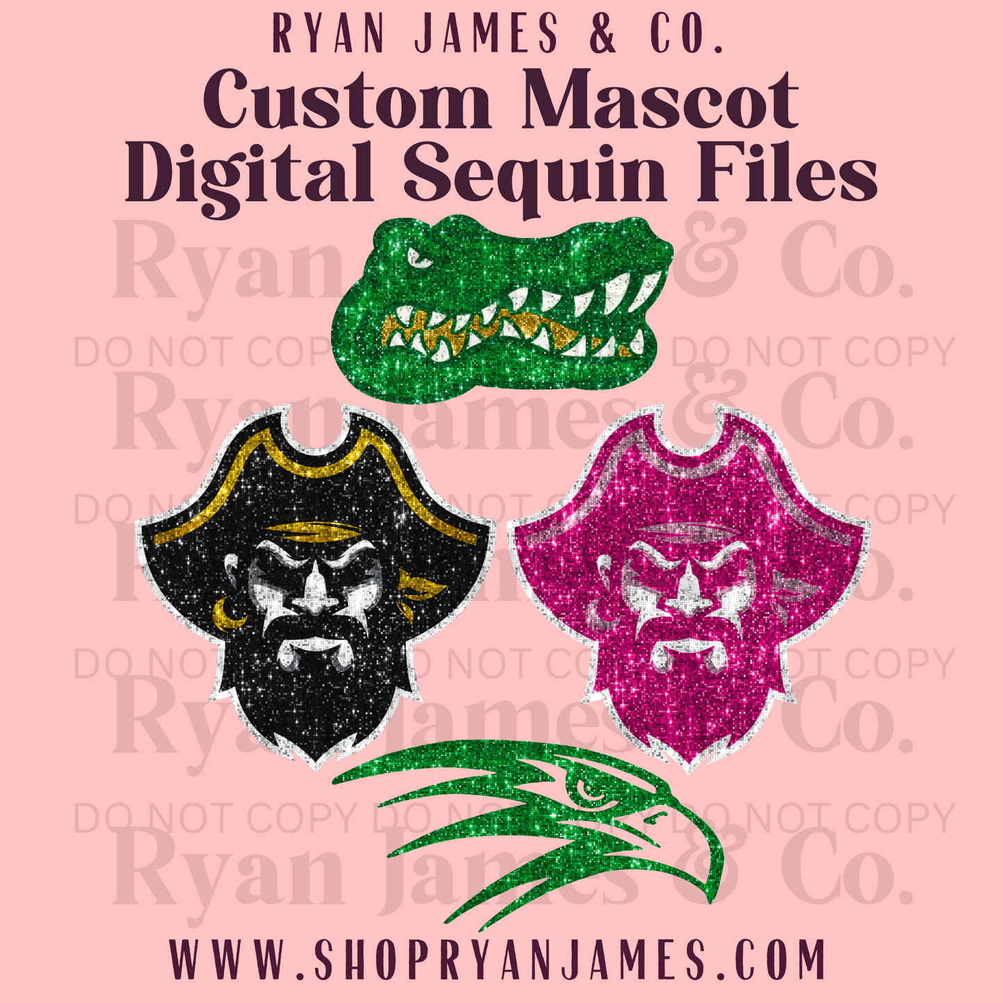 Custom Sequin Mascot File