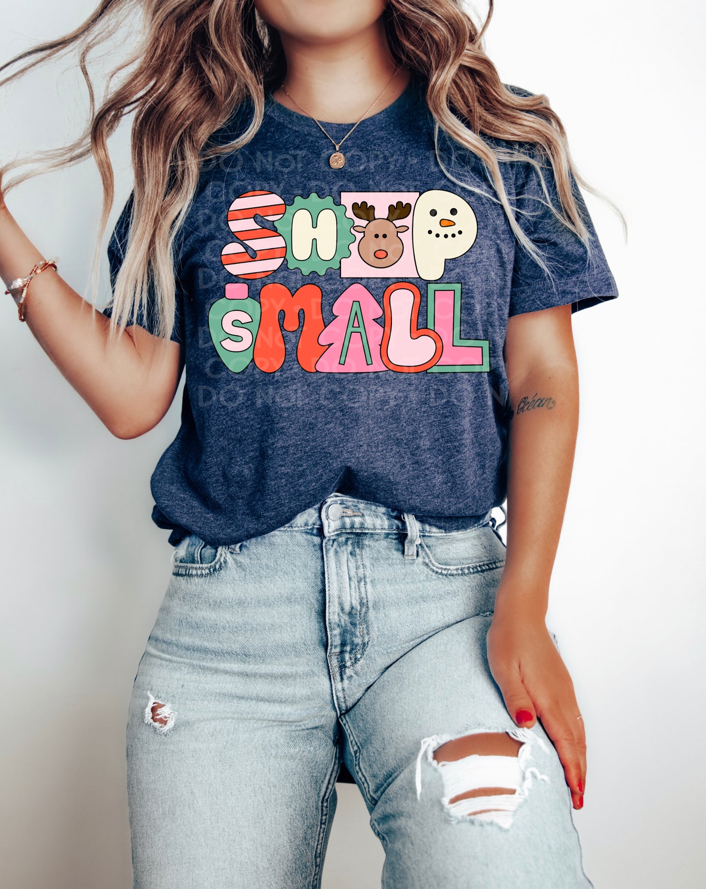 Shop Small Christmas Retro Digital Design