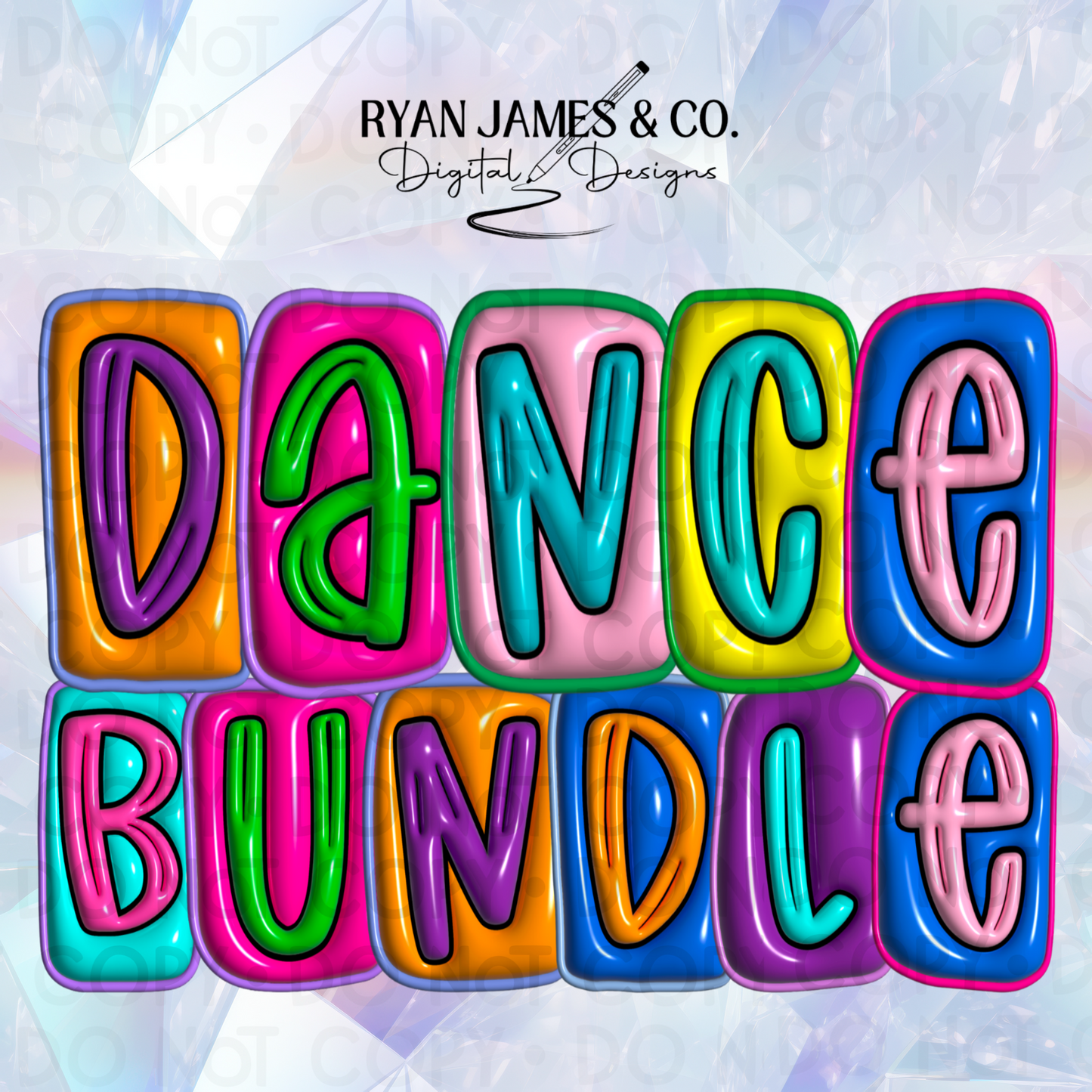Dance Inflated Digital Design BUNDLE