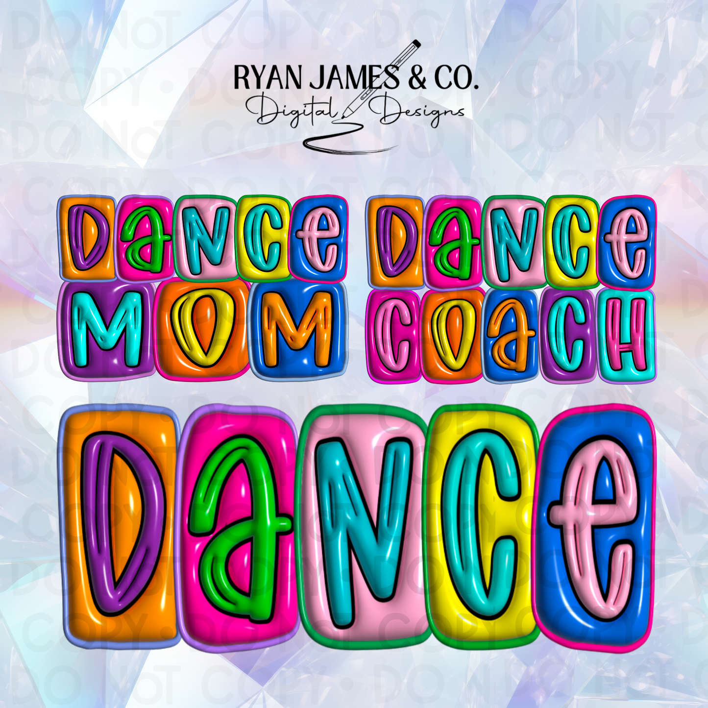 Dance Inflated Digital Design BUNDLE