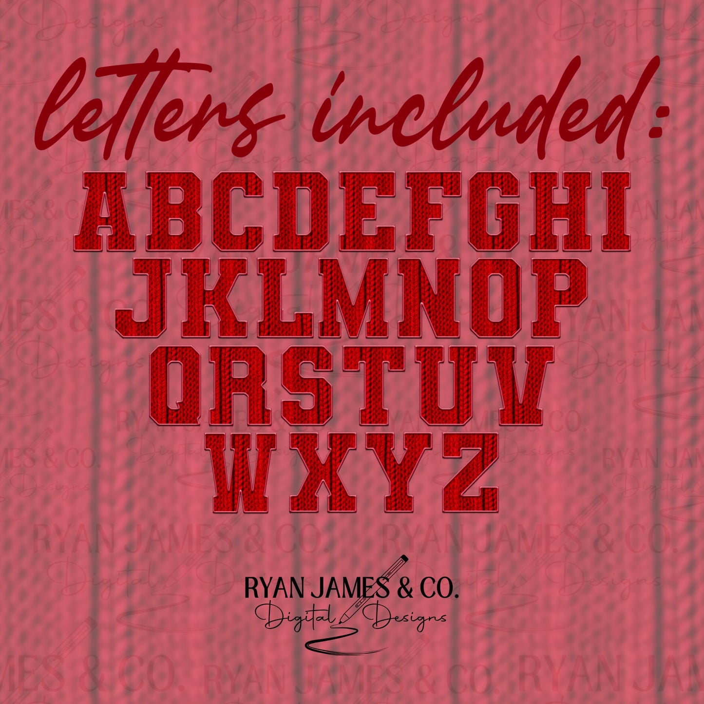 Red Sweater Alpha Set