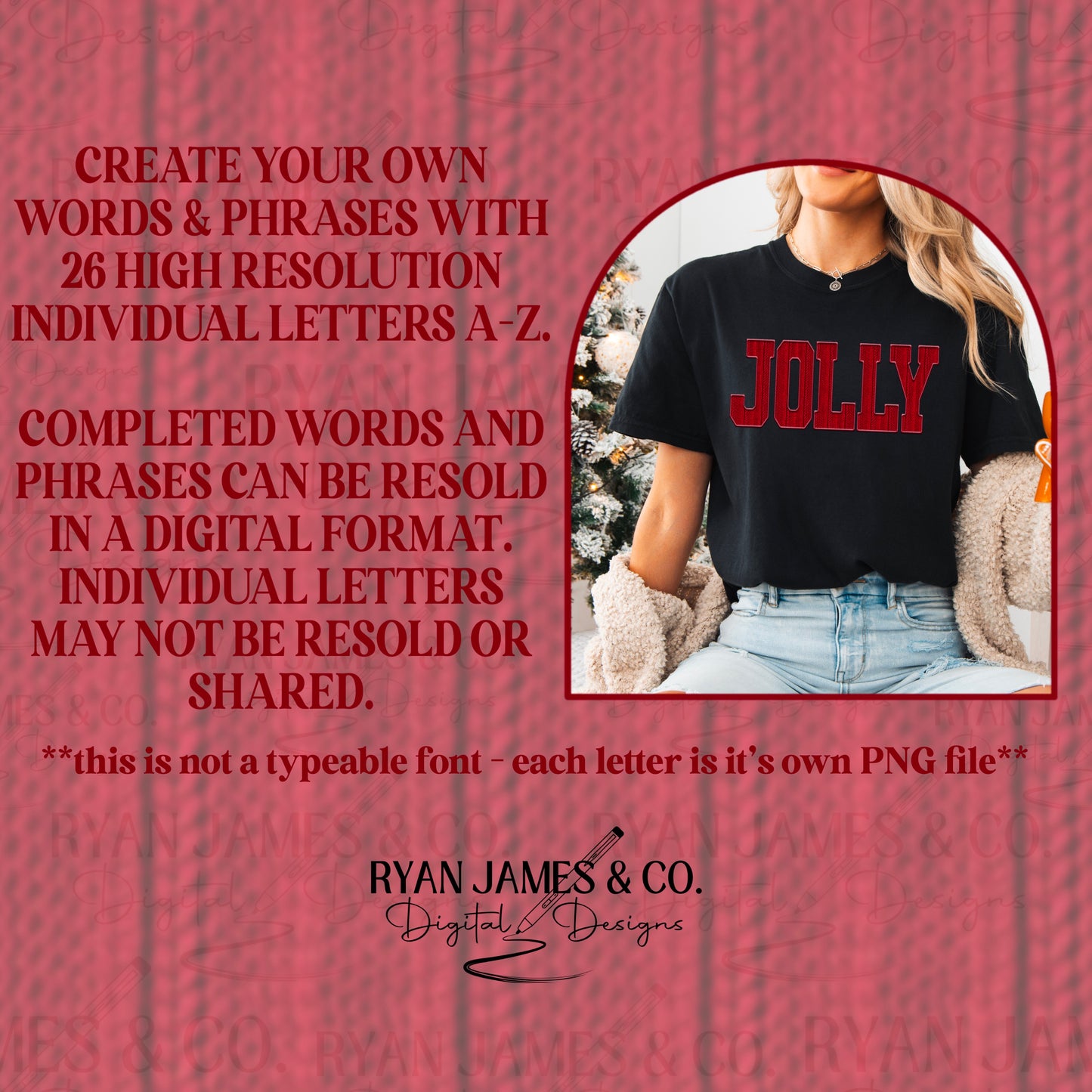 Red Sweater Alpha Set