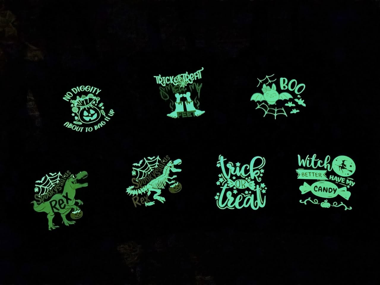 Reusable Trick-or-Treat Totes **GLOW IN THE DARK