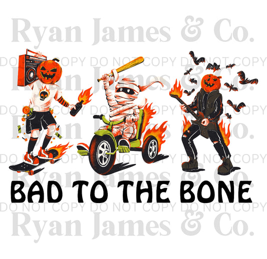 Bad To The Bone Digital Design