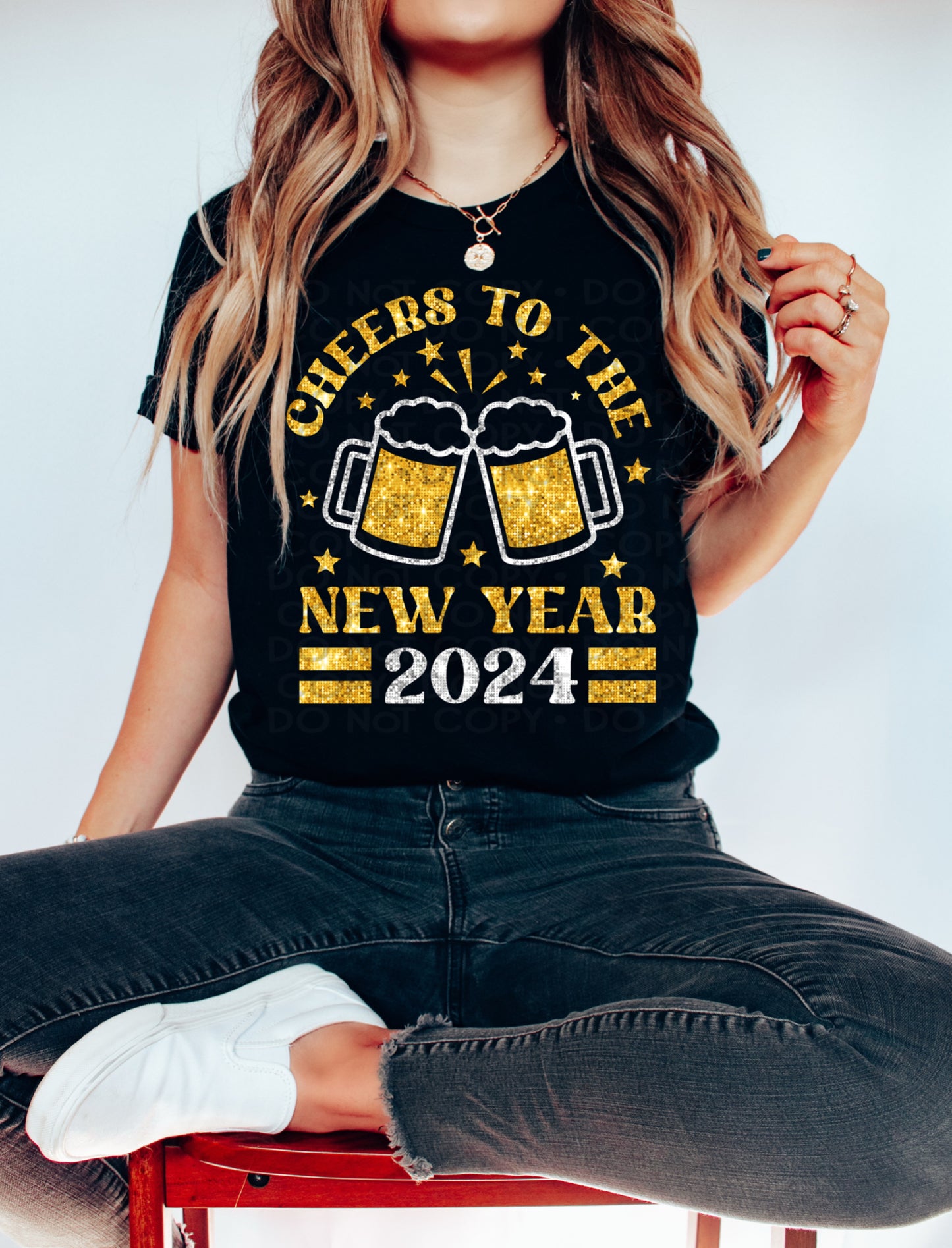 Cheers To The New Year Digital Design