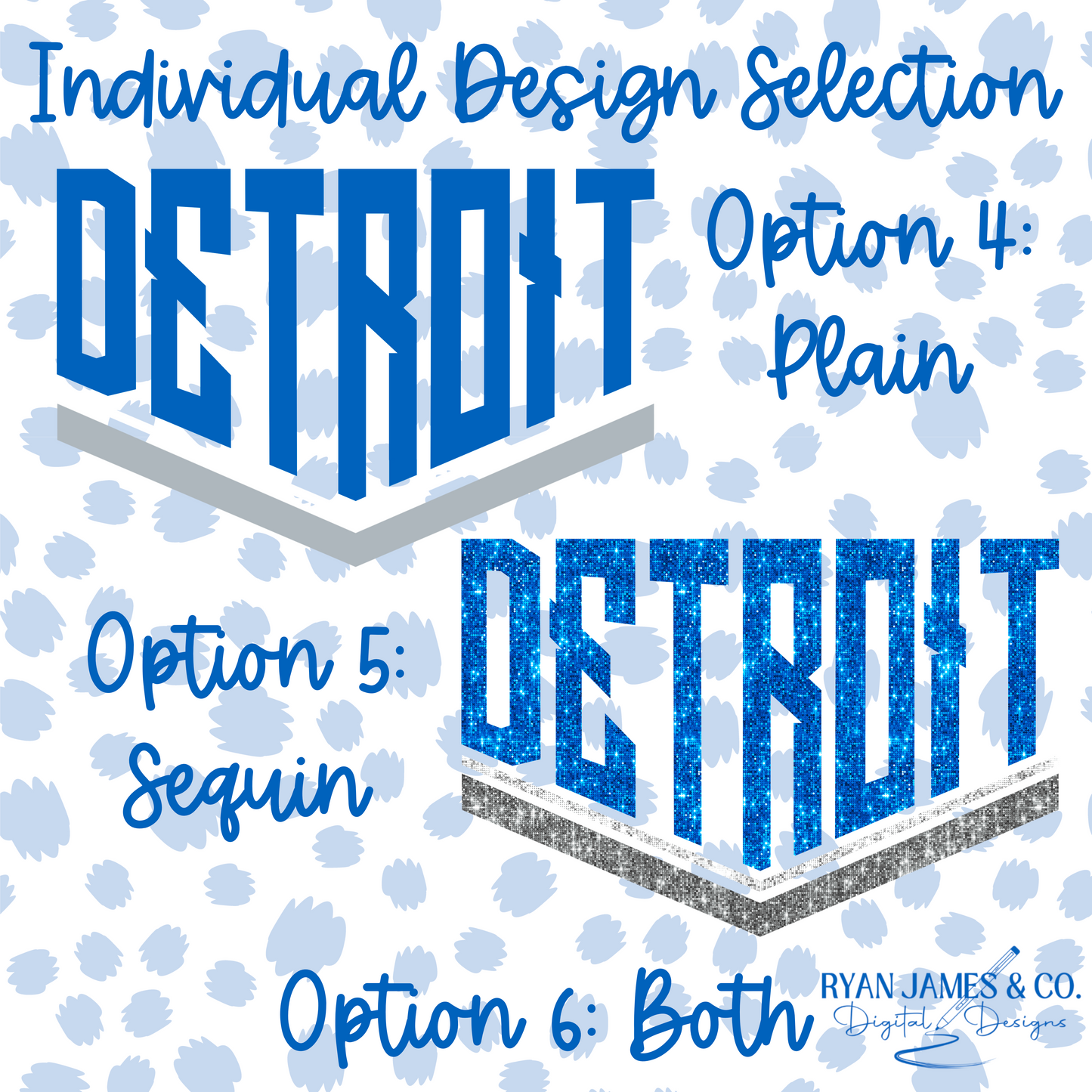 Lions Individual Designs