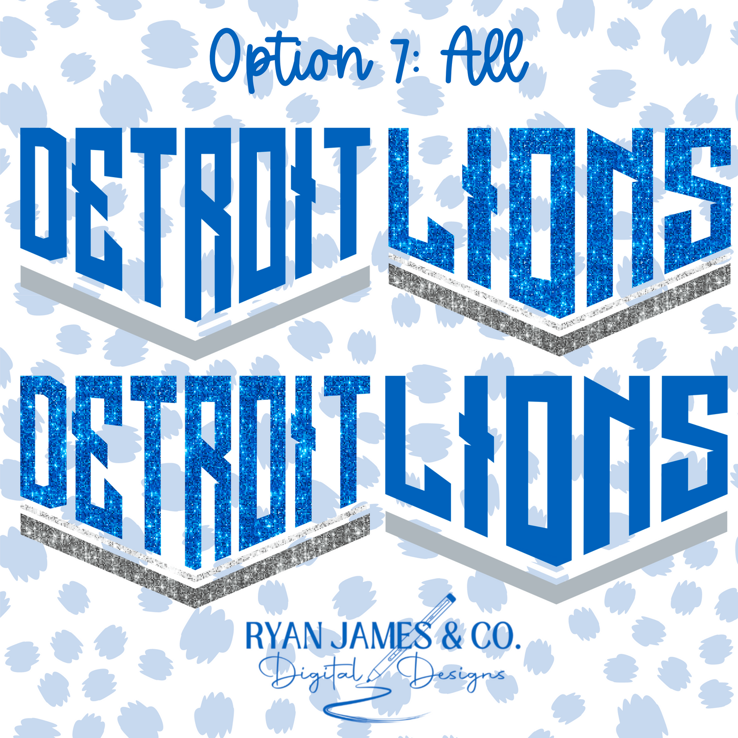 Lions Individual Designs