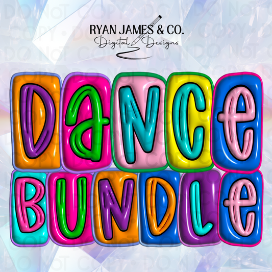 Dance Inflated Digital Design BUNDLE