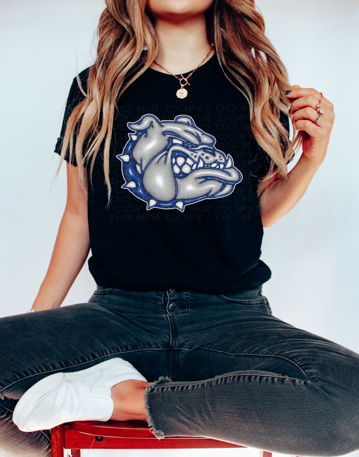 Bulldogs Mascot Inflated Digital Design