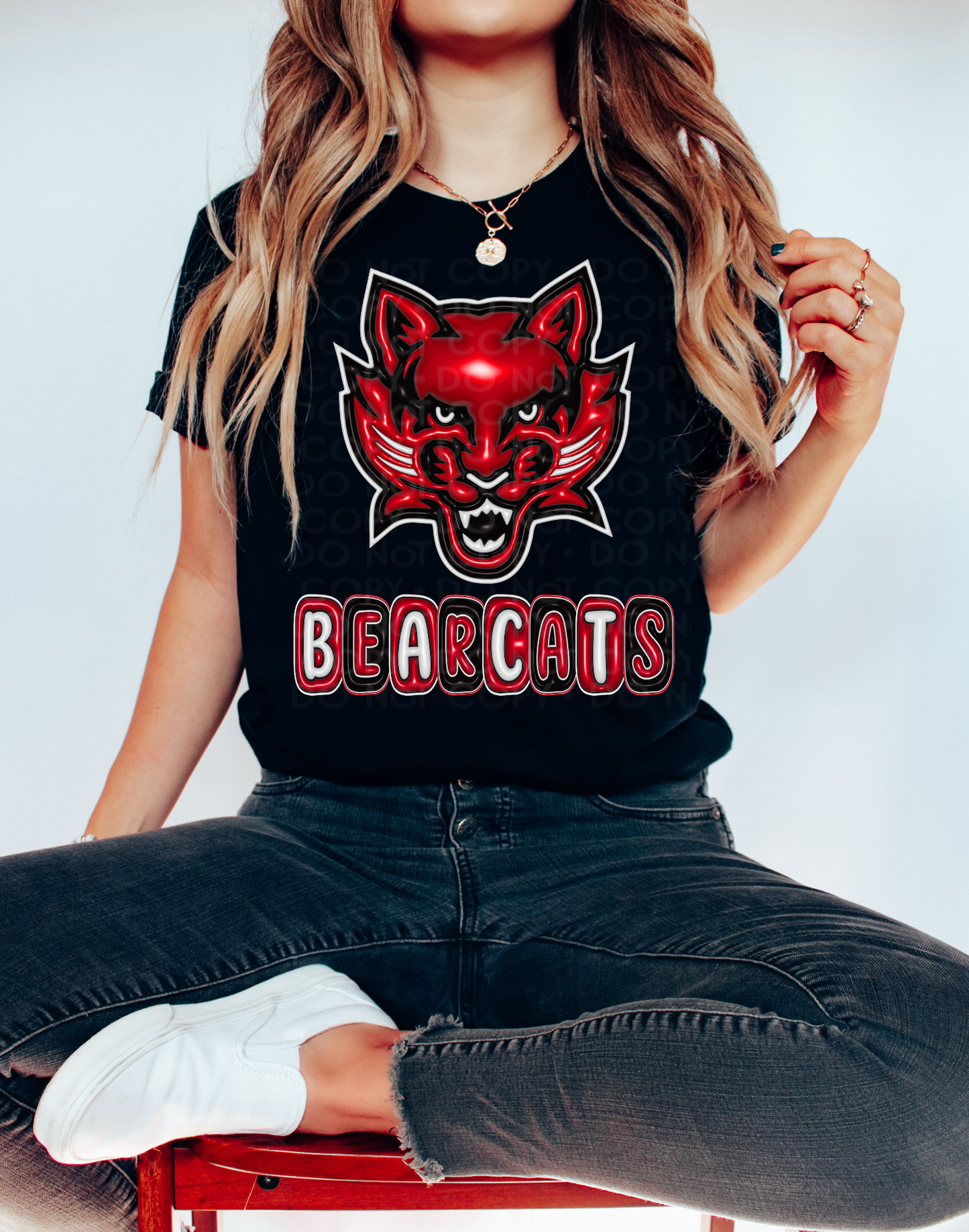 Bearcats Mascot Inflated Digital Design