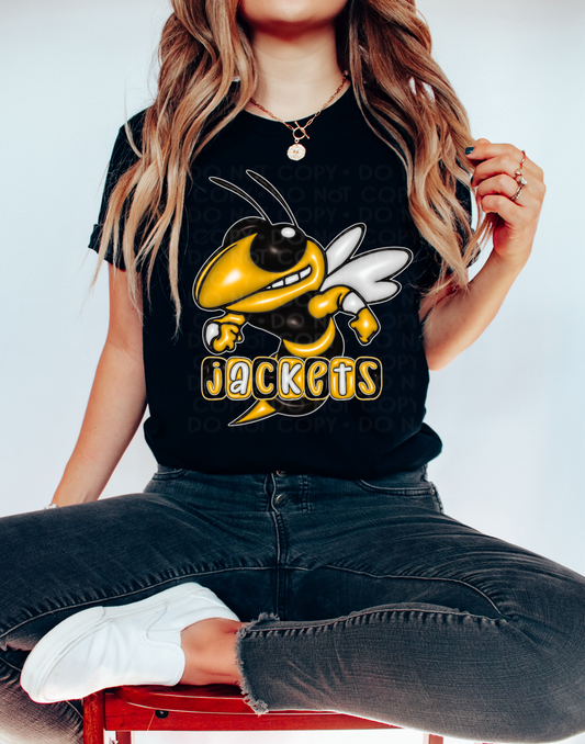 Jackets Mascot Inflated Digital Design