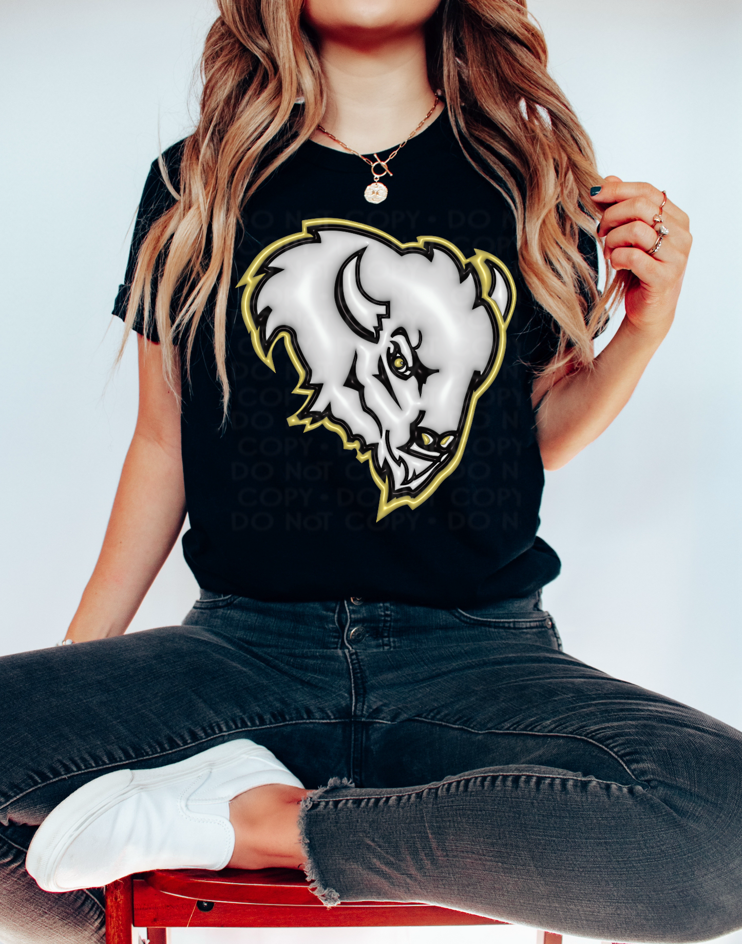 Buffaloes Mascot Inflated Digital Design