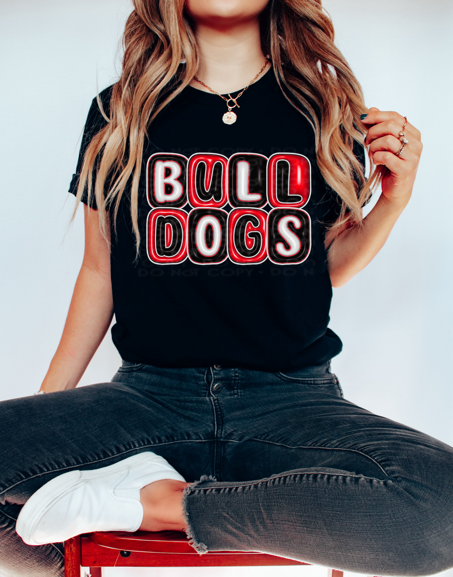 Bulldogs Mascot Inflated Digital Design